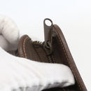 GUCCI GG Supreme Web Sherry Line Old Clutch PVC Beige 014 113 6063 Auth am10356-8