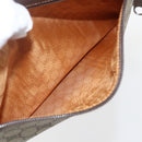 GUCCI GG Supreme Web Sherry Line Old Clutch PVC Beige 014 113 6063 Auth am10356-11