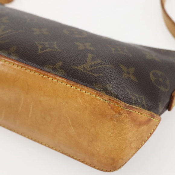 LOUIS VUITTON Monogram Trotteur Shoulder Bag M51240 LV Auth am10357