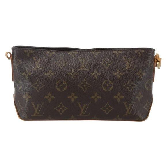LOUIS VUITTON Monogram Trotteur Shoulder Bag M51240 LV Auth am10357