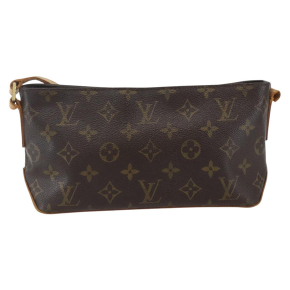 LOUIS VUITTON Monogram Trotteur Shoulder Bag M51240 LV Auth am10357