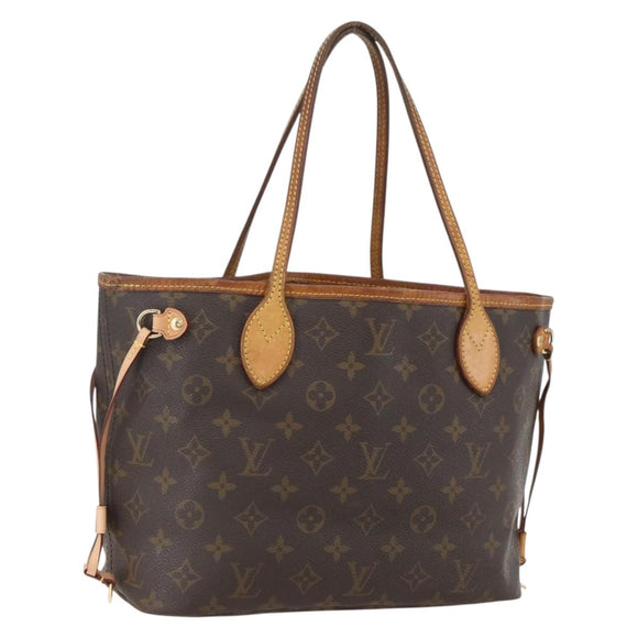 LOUIS VUITTON Monogram Neverfull PM Tote Bag M40155 LV Auth am10359
