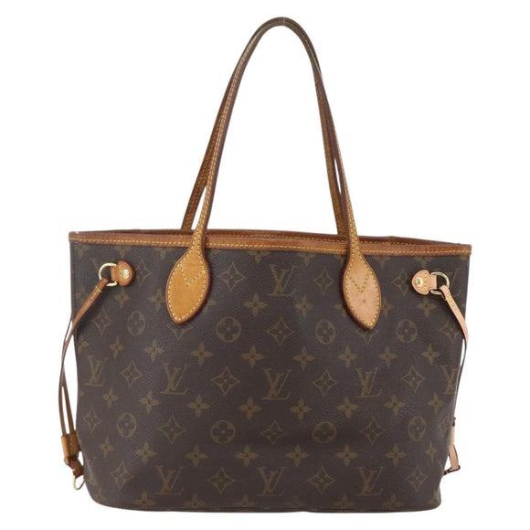 LOUIS VUITTON Monogram Neverfull PM Tote Bag M40155 LV Auth am10359