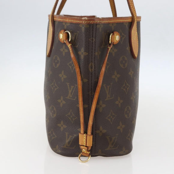 LOUIS VUITTON Monogram Neverfull PM Tote Bag M40155 LV Auth am10359