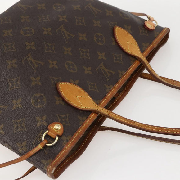 LOUIS VUITTON Monogram Neverfull PM Tote Bag M40155 LV Auth am10359