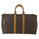 LOUIS VUITTON Monogram Keepall 45 Boston Bag M41428 LV Auth am10368-13