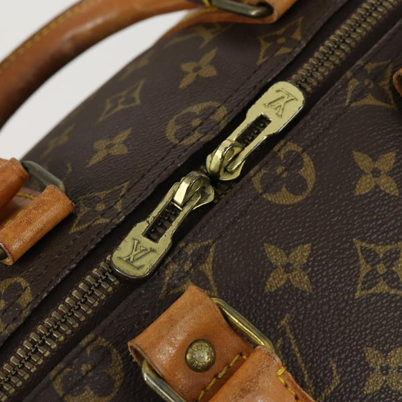 LOUIS VUITTON Monogram Keepall 50 Boston Bag M41426 LV Auth am10369
