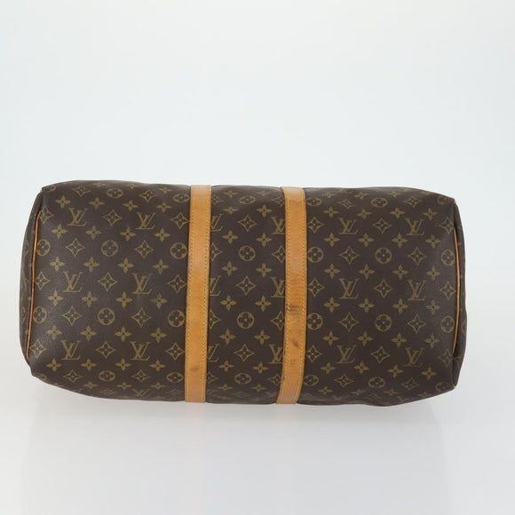 LOUIS VUITTON Monogram Keepall 50 Boston Bag M41426 LV Auth am10369