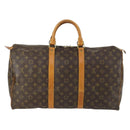 LOUIS VUITTON Monogram Keepall 50 Boston Bag M41426 LV Auth am10370-2