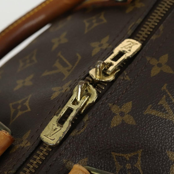 LOUIS VUITTON Monogram Keepall 60 Boston Tasche M41422 LV Auth am10371