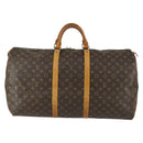 LOUIS VUITTON Monogram Keepall 60 Boston Bag M41422 LV Auth am10371-13