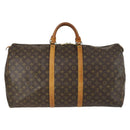 LOUIS VUITTON Monogram Keepall 60 Boston Bag M41422 LV Auth am10371-2