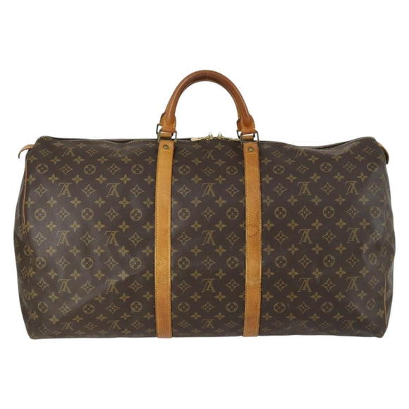 LOUIS VUITTON Monogram Keepall 60 Boston Tasche M41422 LV Auth am10371