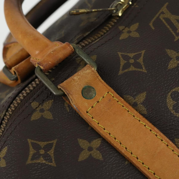 LOUIS VUITTON Monogram Keepall 60 Boston Bag M41422 LV Auth am10373