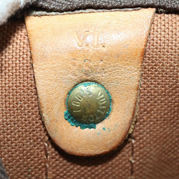 LOUIS VUITTON Monogram Keepall 60 Boston Bag M41422 LV Auth am10373