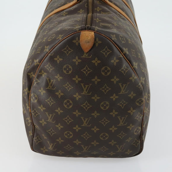 LOUIS VUITTON Monogram Keepall 60 Boston Bag M41422 LV Auth am10373