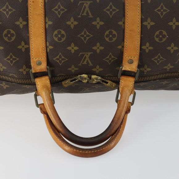 LOUIS VUITTON Monogram Keepall 60 Boston Bag M41422 LV Auth am10373
