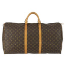 LOUIS VUITTON Monogram Keepall 60 Boston Bag M41422 LV Auth am10374-2