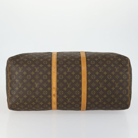 LOUIS VUITTON Monogram Keepall 60 Boston Bag M41422 LV Auth am10374