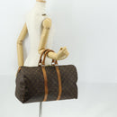 LOUIS VUITTON Monogram Keepall 45 Boston Bag M41428 LV Auth am10376-21
