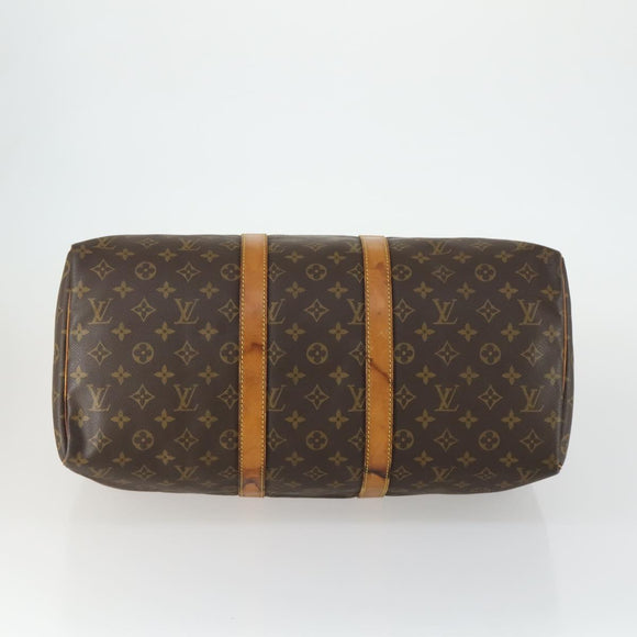LOUIS VUITTON Monogram Keepall 45 Boston Bag M41428 LV Auth am10376