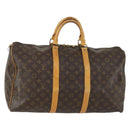 LOUIS VUITTON Monogram Keepall 50 Boston Bag M41426 LV Auth am10378-1