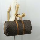 LOUIS VUITTON Monogram Keepall Bandouliere 60 Boston Bag M41412 LV Auth am10381-22