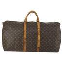 LOUIS VUITTON Monogram Keepall Bandouliere 60 Boston Bag M41412 LV Auth am10381-2