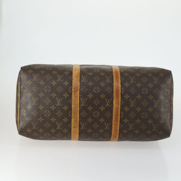 LOUIS VUITTON Monogram Keepall 50 Boston Bag M41426 LV Auth am10385