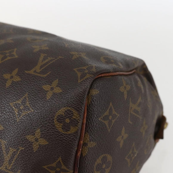 LOUIS VUITTON Monogram Speedy 25 Hand Bag M41528 LV Auth am10389
