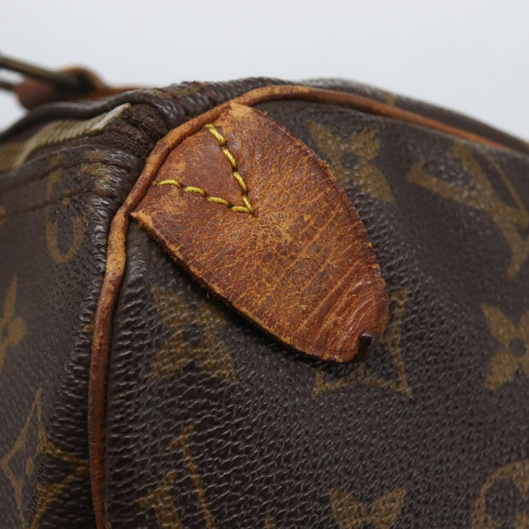 LOUIS VUITTON Monogram Speedy 25 Hand Bag M41528 LV Auth am10389