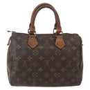 LOUIS VUITTON Monogram Speedy 25 Hand Bag M41528 LV Auth am10389-2