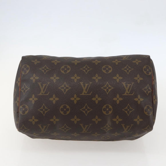 LOUIS VUITTON Monogram Speedy 25 Hand Bag M41528 LV Auth am10389