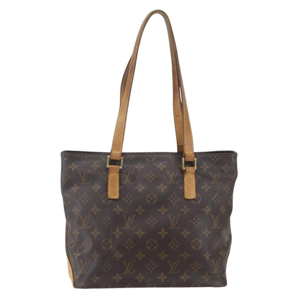 LOUIS VUITTON Monogram Cabas Piano Tote Bag M51148 LV Auth am10391
