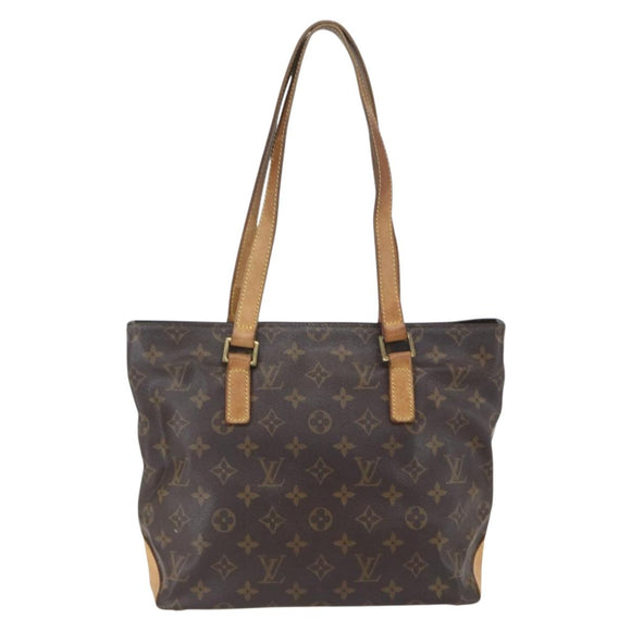 LOUIS VUITTON Monogram Cabas Piano Tote Bag M51148 LV Auth am10391