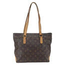 LOUIS VUITTON Monogram Cabas Piano Tote Bag M51148 LV Auth am10391-2