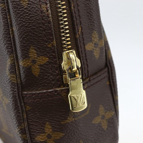 LOUIS VUITTON Monogram Trousse Toilette 23 Clutch Bag M47524 LV Auth am10394