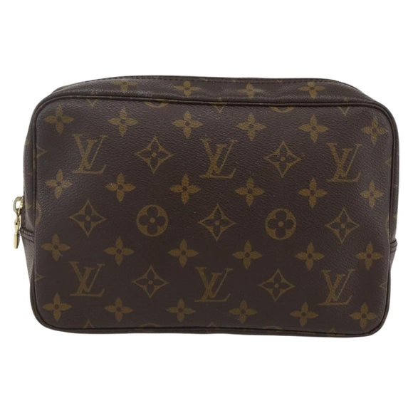 LOUIS VUITTON Monogram Trousse Toilette 23 Clutch Bag M47524 LV Auth am10394