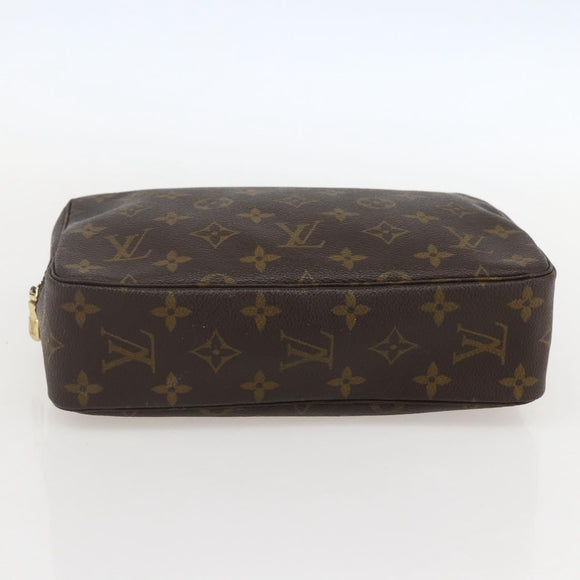 LOUIS VUITTON Monogram Trousse Toilette 23 Clutch Bag M47524 LV Auth am10394