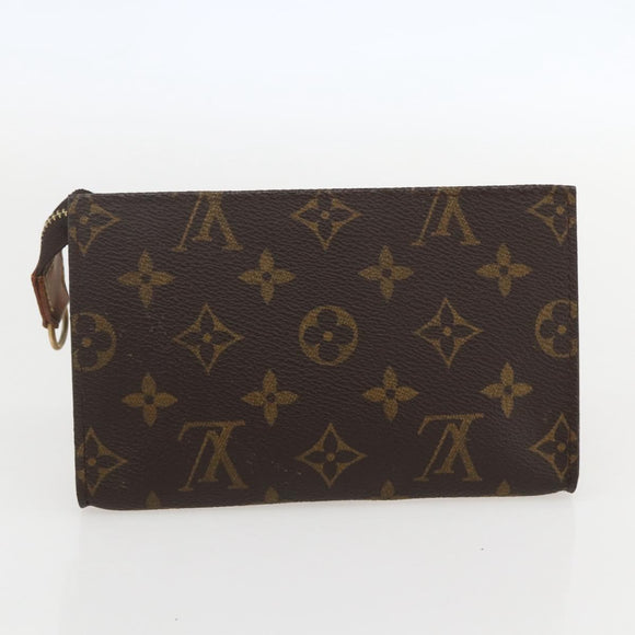 LOUIS VUITTON Monogram Bucket PM Shoulder Bag M42238 LV Auth am10400