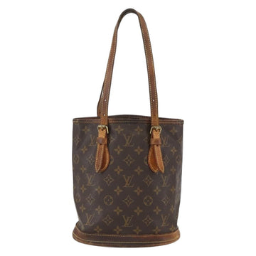 LOUIS VUITTON Monogram Bucket PM Shoulder Bag M42238 LV Auth am10400 - 0