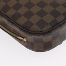 LOUIS VUITTON Damier Ebene Pochette Gange Bag SPO N48048 LV Auth am10401-9