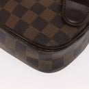 LOUIS VUITTON Damier Ebene Pochette Gange Bag SPO N48048 LV Auth am10401-15