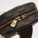 LOUIS VUITTON Damier Ebene Pochette Gange Bag SPO N48048 LV Auth am10401-10
