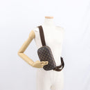 LOUIS VUITTON Damier Ebene Pochette Gange Bag SPO N48048 LV Auth am10401-21