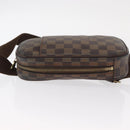 LOUIS VUITTON Damier Ebene Pochette Gange Bag SPO N48048 LV Auth am10401-4