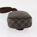 LOUIS VUITTON Damier Ebene Pochette Gange Bag SPO N48048 LV Auth am10401-5