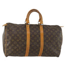 LOUIS VUITTON Monogram Keepall 45 Boston Bag M41428 LV Auth am10404-1