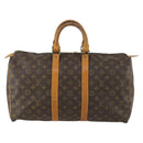 LOUIS VUITTON Monogram Keepall 45 Boston Bag M41428 LV Auth am10404-13