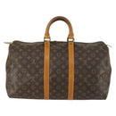 LOUIS VUITTON Monogram Keepall 45 Boston Bag M41428 LV Auth am10404-2